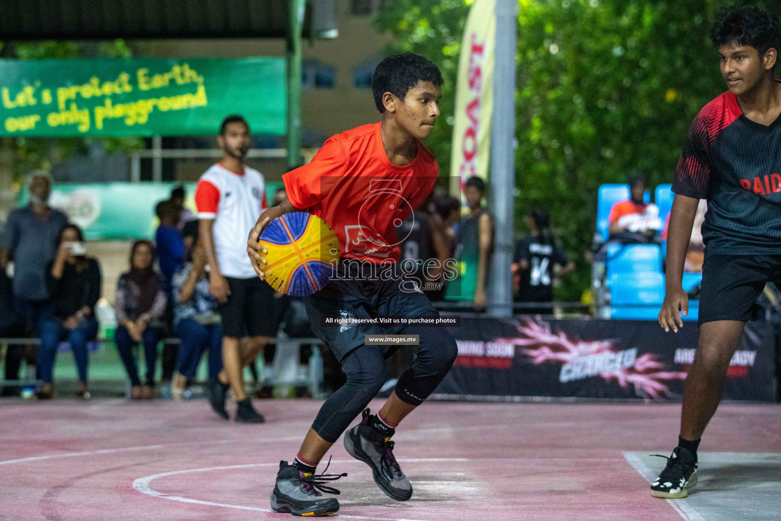 Day4 of Slamdunk by Sosal on 15th April 2023 held in Male'. Photos: Nausham waheed /images.mv