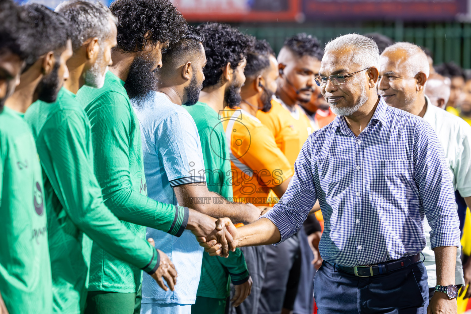 HA Muraidhoo vs HA Vashafaru in Day 9 of Golden Futsal Challenge 2025 was held on Monday, 13th January 2025, in Hulhumale', Maldives
Photos: Ismail Thoriq / images.mv