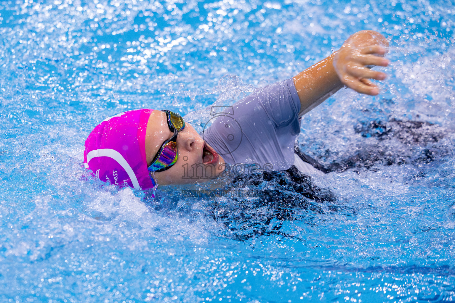 Day 2 of BML 21st Interschool Swimming Competition 2025 was held in Hulhumale' Swimming Pool, Hulhumale', Maldives on Sunday, 12th October 2025. Photos: Ismail Thoriq / images.mv