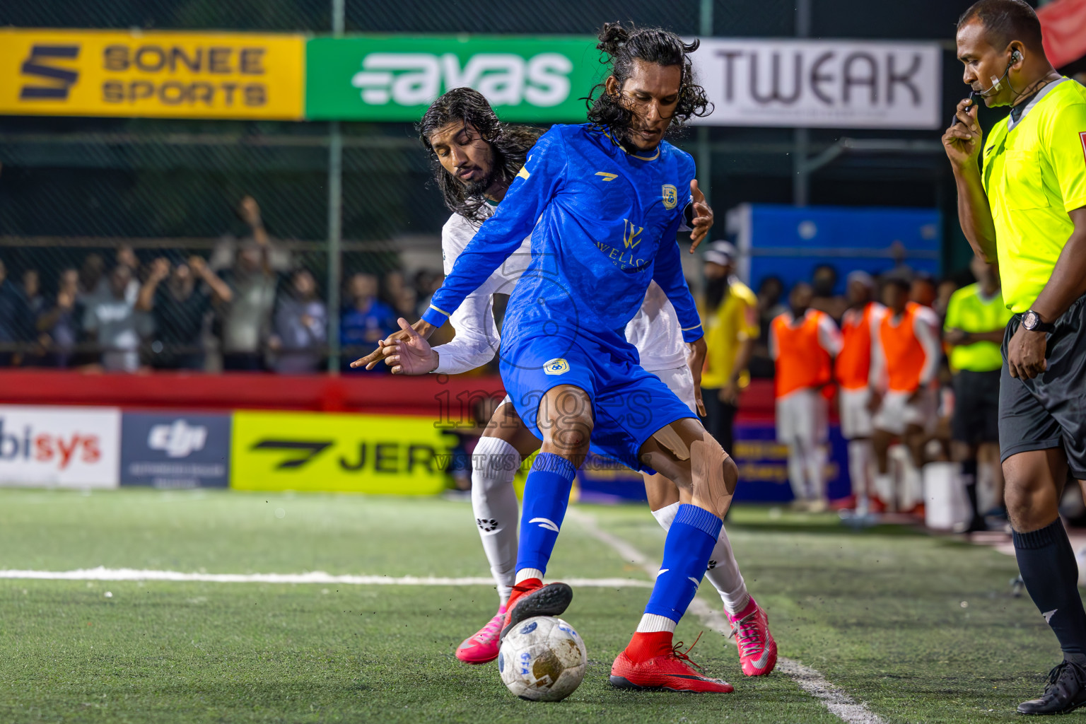 Dhadimagu vs GA Dhevvadhoo in Zone Round on Day 30 of Golden Futsal Challenge 2025 was held on Monday , 3rd February 2025, in Hulhumale', Maldives.
Photos: Ismail Thoriq / images.mv