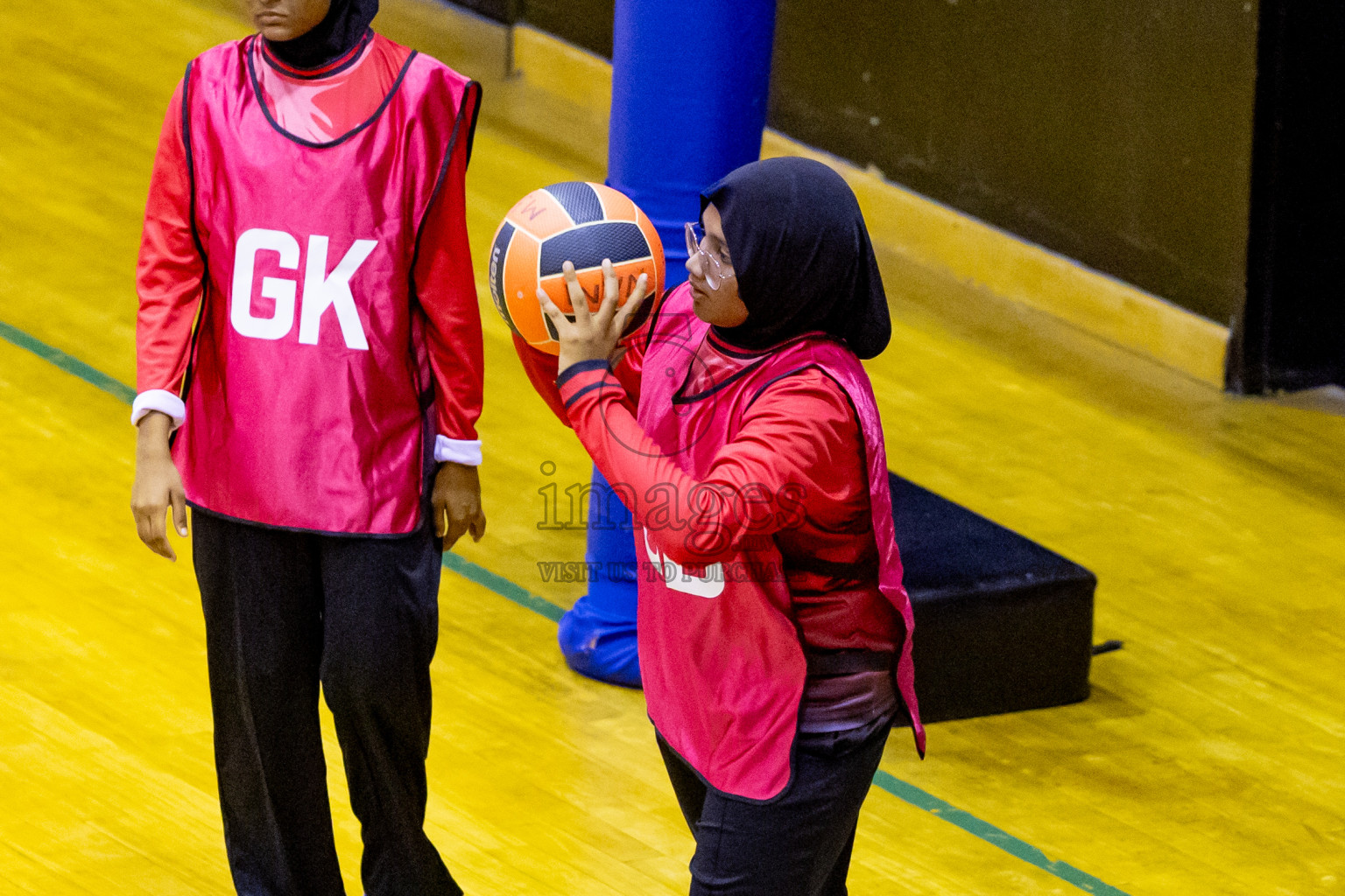 Day 2 of 25th Inter-School Netball Tournament was held in Social Center at Male', Maldives on Saturday, 10th August 2024. Photos: Nausham Waheed / images.mv