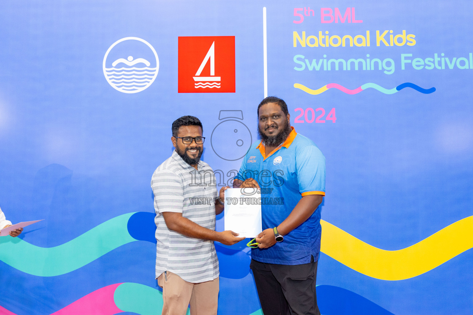 Closing of BML 5th National Swimming Kids Festival 2024 held in Hulhumale', Maldives on Saturday, 23rd November 2024.
Photos: Ismail Thoriq / images.mv