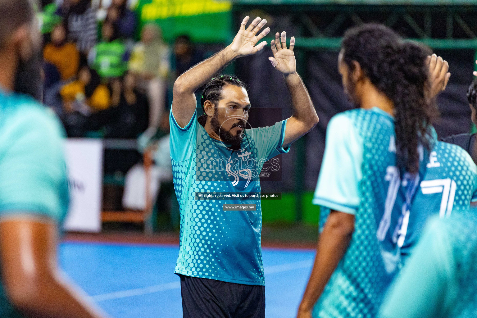 1st Division Final of 7th Inter-Office/Company Handball Tournament 2023, held in Handball ground, Male', Maldives on Monday, 24th October 2023 Photos: Nausham Waheed/ Images.mv