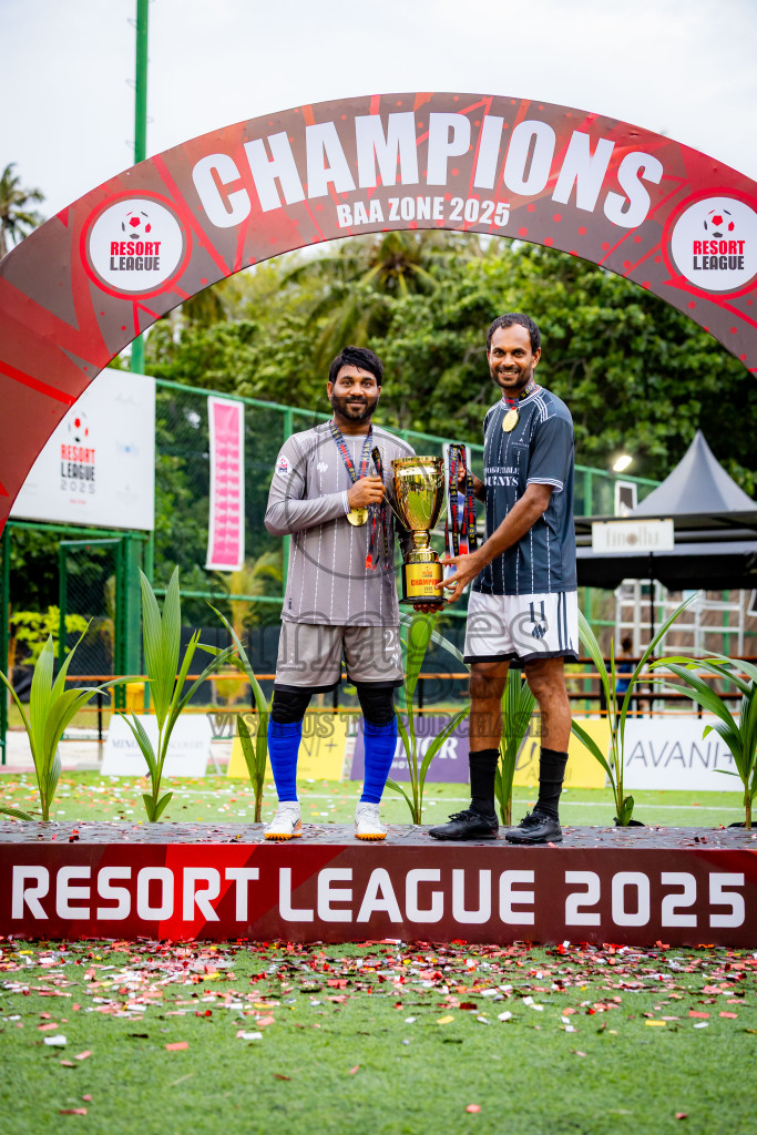 Anantara vs Finolhu in Final of Resort League 2025 (Baa Zone) was held on Friday, 18th July 2025 in Avani+ Fares Maldives Resort, Baa Atoll, Maldives. Photos: Nausham Waheed  / images.mv