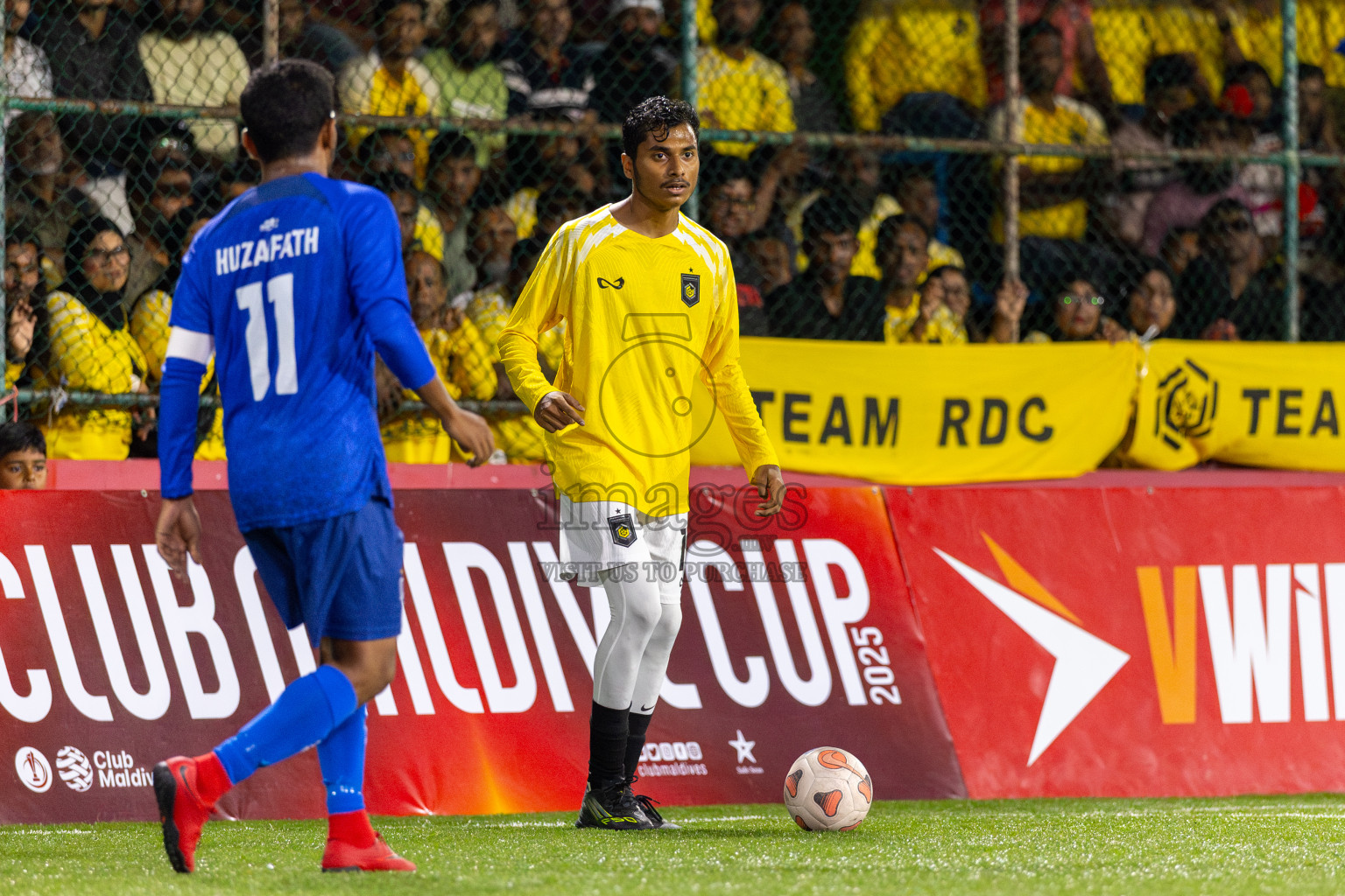 Road Recreation Club (RRC) vs STO RC in Day 1 of Club Maldives Cup 2025 was held in Rehendi Futsal Ground, Hulhumale', Maldives on Sunday, 28th September 2025. Photos: Ismail Thoriq / images.mv