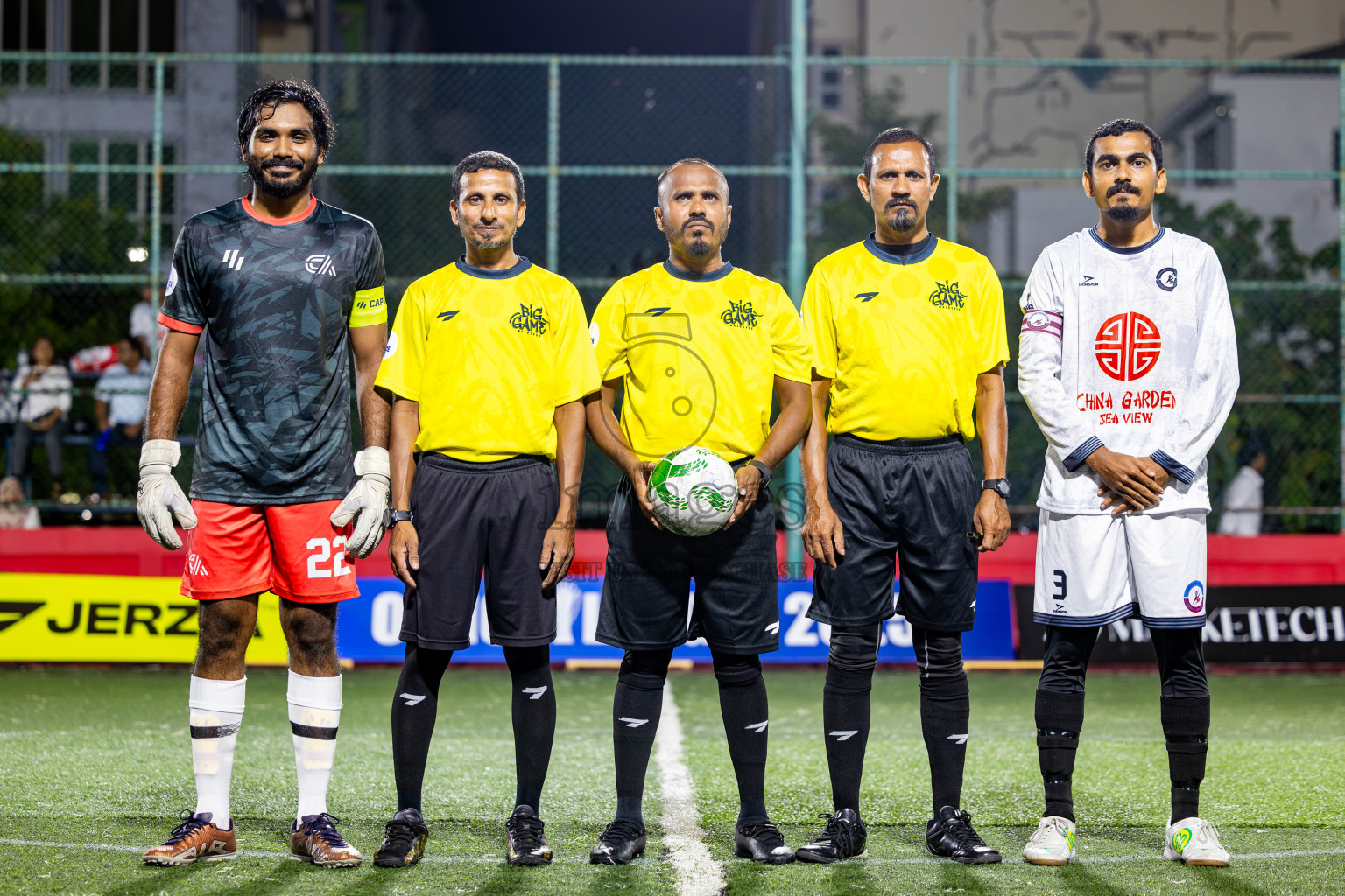 Club Aasandha vs Kulhivaru Vuzaara in Day 7 of Office League 2025 was held on Tuesday, 22nd April 2025 in Hulhumale', Maldives. Photos: Nausham Waheed / images.mv