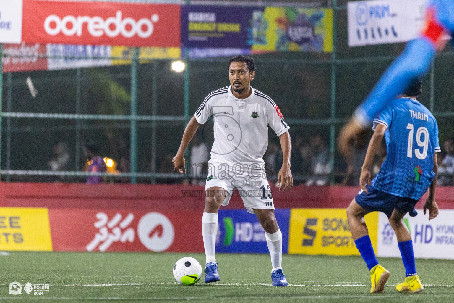 GA Gemanafushi vs GA Dhaandhoo in Day 1 of Golden Futsal Challenge 2024 was held on Monday, 15th January 2024, in Hulhumale', Maldives Photos: Ismail Thoriq / images.mv