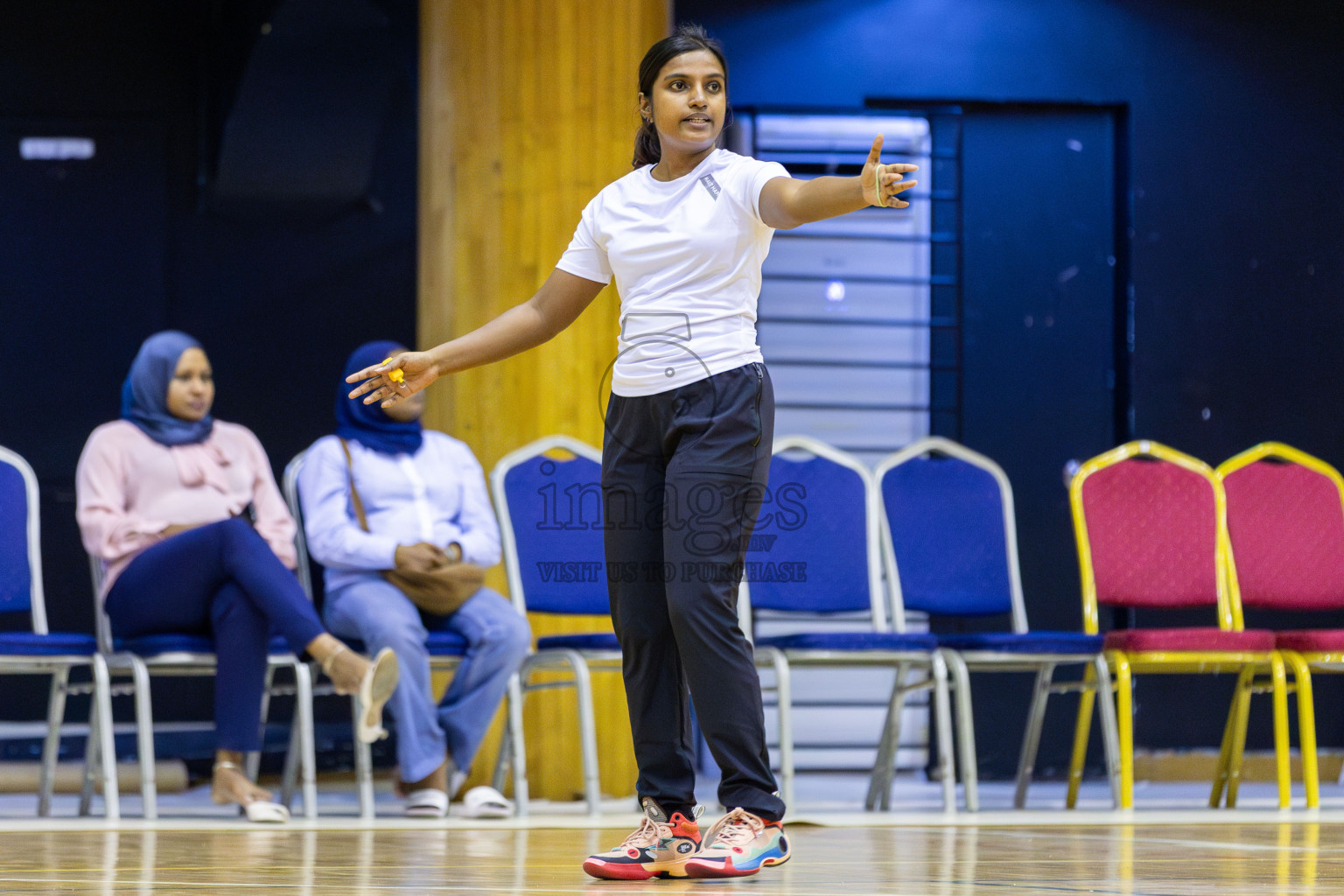 FIONTI Sports Club vs FIONTI Sports Academy  (U13) in Day 1 of 3rd Junior Championship - Netball association of Maldives, held at Social Center on 19th January 2025 . Photos by Shuu Abdul Sattar / Images.mv