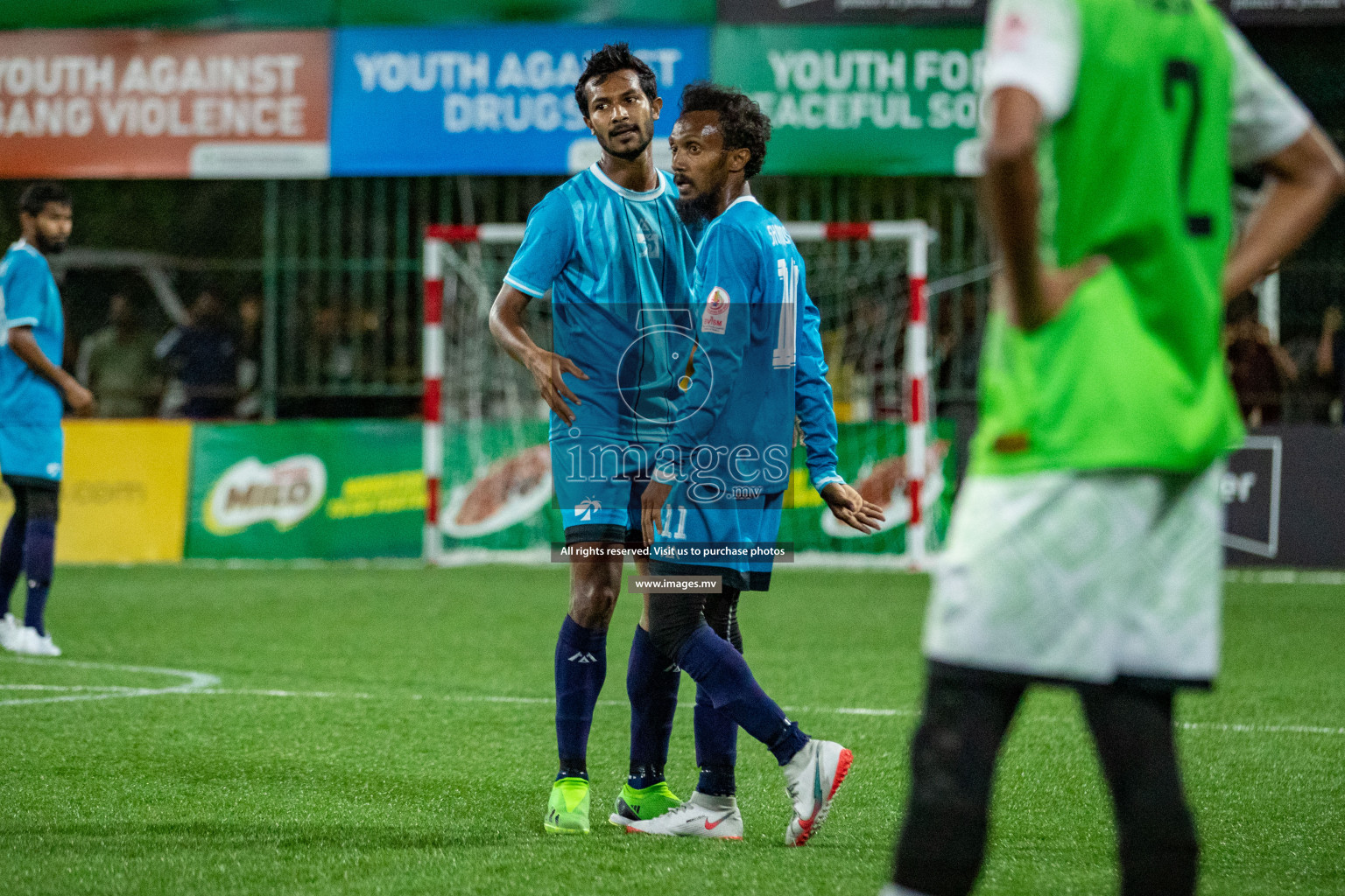 MACL vs Team DJA in Club Maldives Cup 2022 was held in Hulhumale', Maldives on Tuesday, 18th October 2022. Photos: Hassan Simah/ images.mv