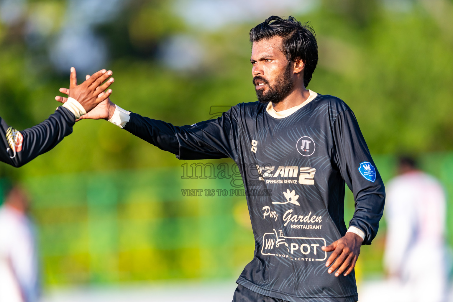 Furious FC vs JT Sports from Manadhoo Council Cup 2024 in N Manadhoo Maldives on Saturday, 24th February 2023. Photos: Nausham Waheed / images.mv