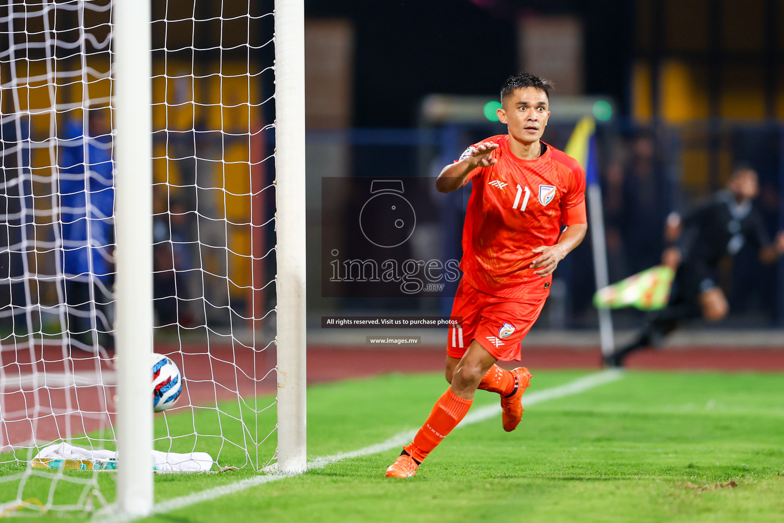 Nepal vs India in SAFF Championship 2023 held in Sree Kanteerava Stadium, Bengaluru, India, on Saturday, 24th June 2023. Photos: Nausham Waheed, Hassan Simah / images.mv