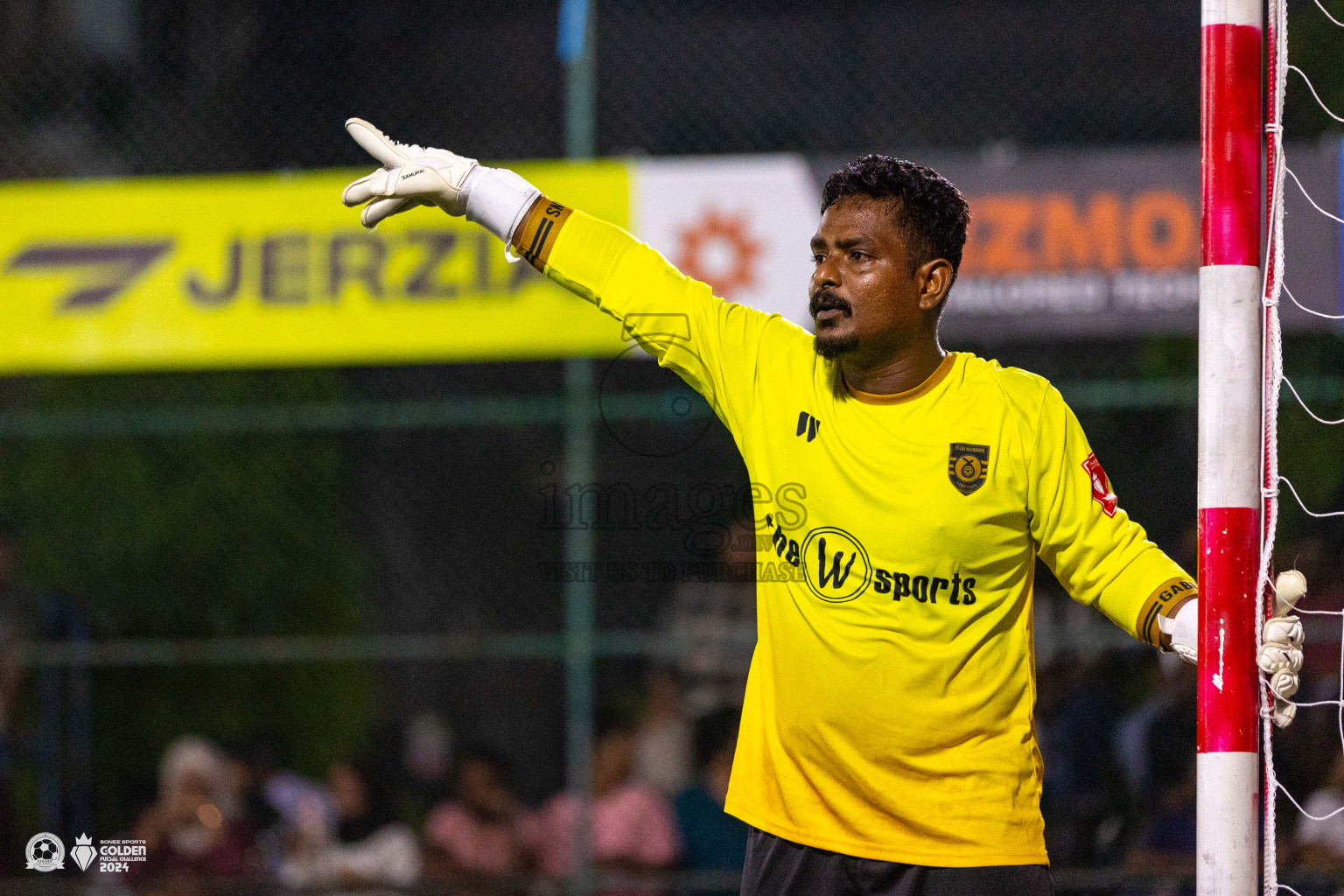 ADh Mandhoo vs ADh Omadhoo in Day 7 of Golden Futsal Challenge 2024 was held on Saturday, 20th January 2024, in Hulhumale', Maldives Photos: Ismail Thoriq / images.mv