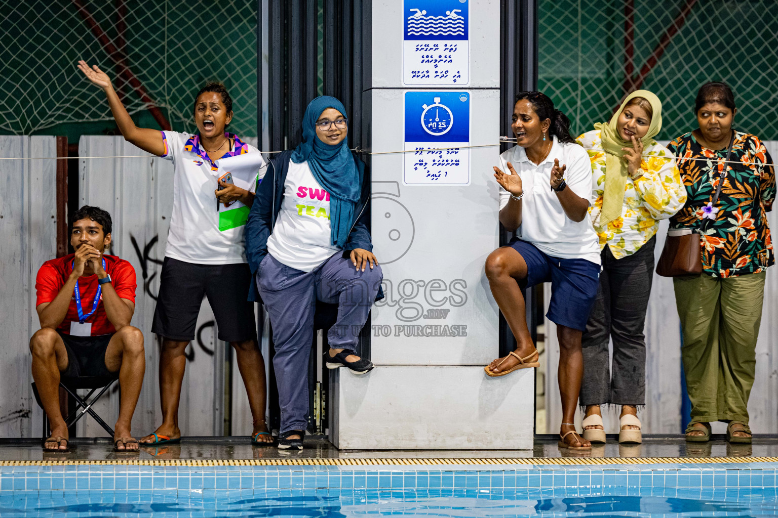 Day 5 of BML 21st Interschool Swimming Competition 2025 was held in Hulhumale' Swimming Pool, Hulhumale', Maldives on Wednesday, 15th October 2025. 
Photos: Hassan Simah / images.mv
