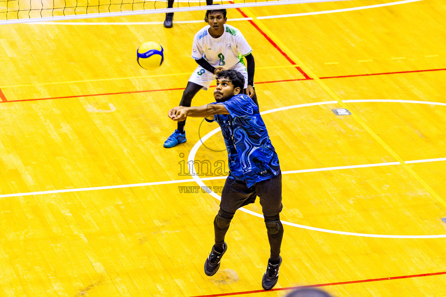 Finals of Interschool Volleyball Tournament 2024 was held in Social Center at Male', Maldives on Friday, 6th December 2024. Photos: Nausham Waheed / images.mv