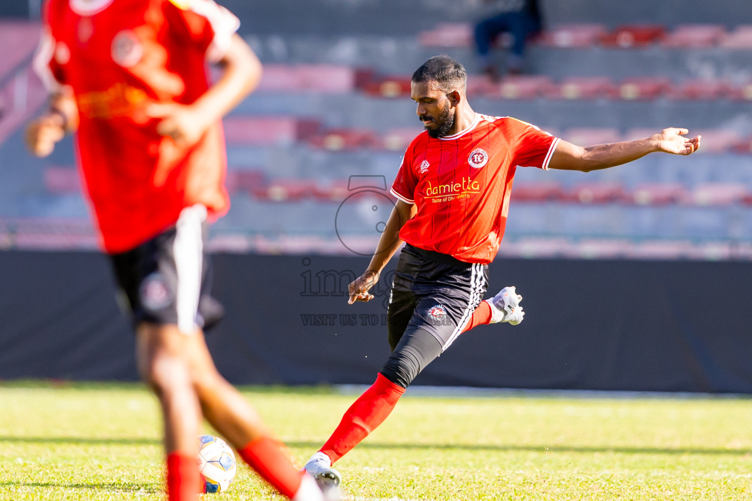 United Victory vs TC Sports Club in Dhivehi Premier League 2025/26 held in National Football Stadium, Male', Maldives on Tuesday, 30th September 2025. Photos: Nausham Waheed / Images.mv