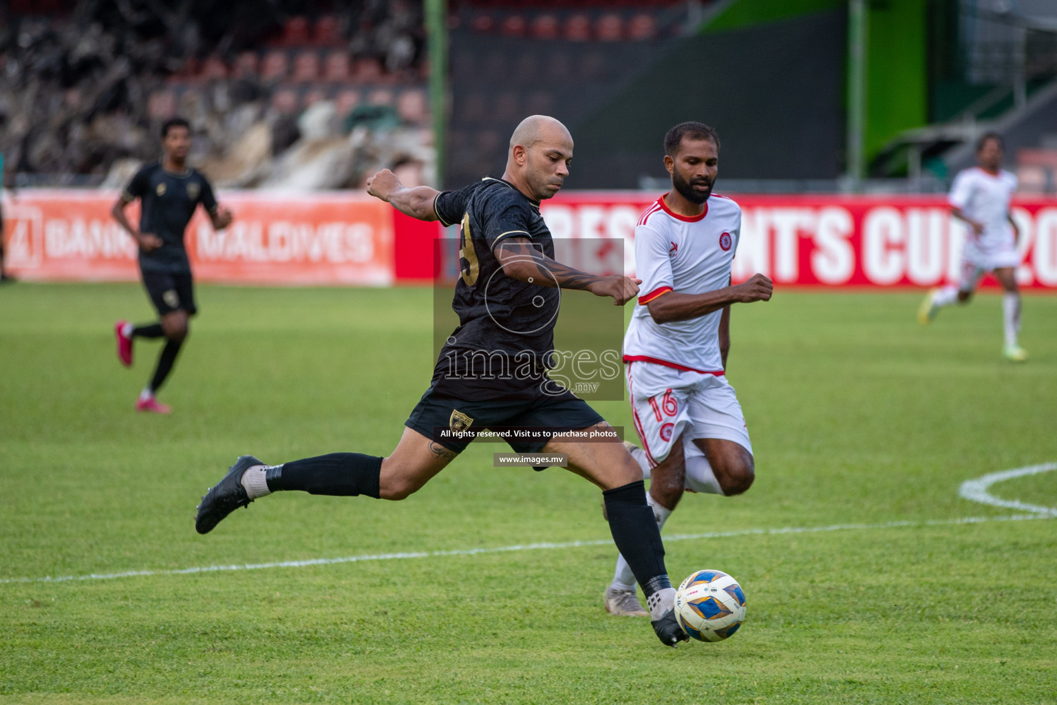 President's Cup 2023 Semi Final - Club eagles vs Buru sports, held in National Football Stadium, Male', Maldives Photos: Nausham/ Images.mv