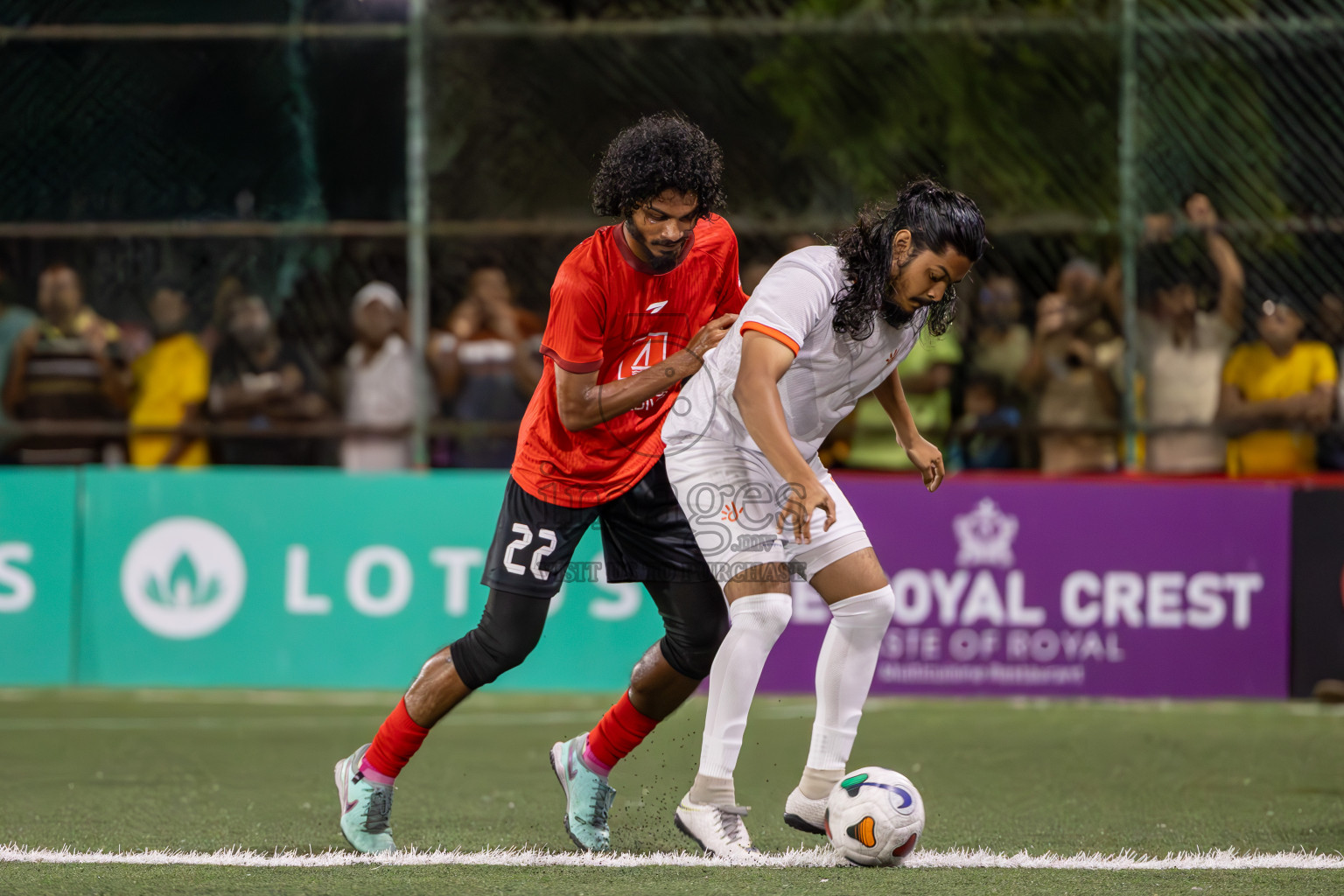 United BML vs Dhiraagu in Round of 16 of Club Maldives Cup 2024 held in Rehendi Futsal Ground, Hulhumale', Maldives on Tuesday, 8th October 2024. Photos: Ismail Thoriq / images.mv