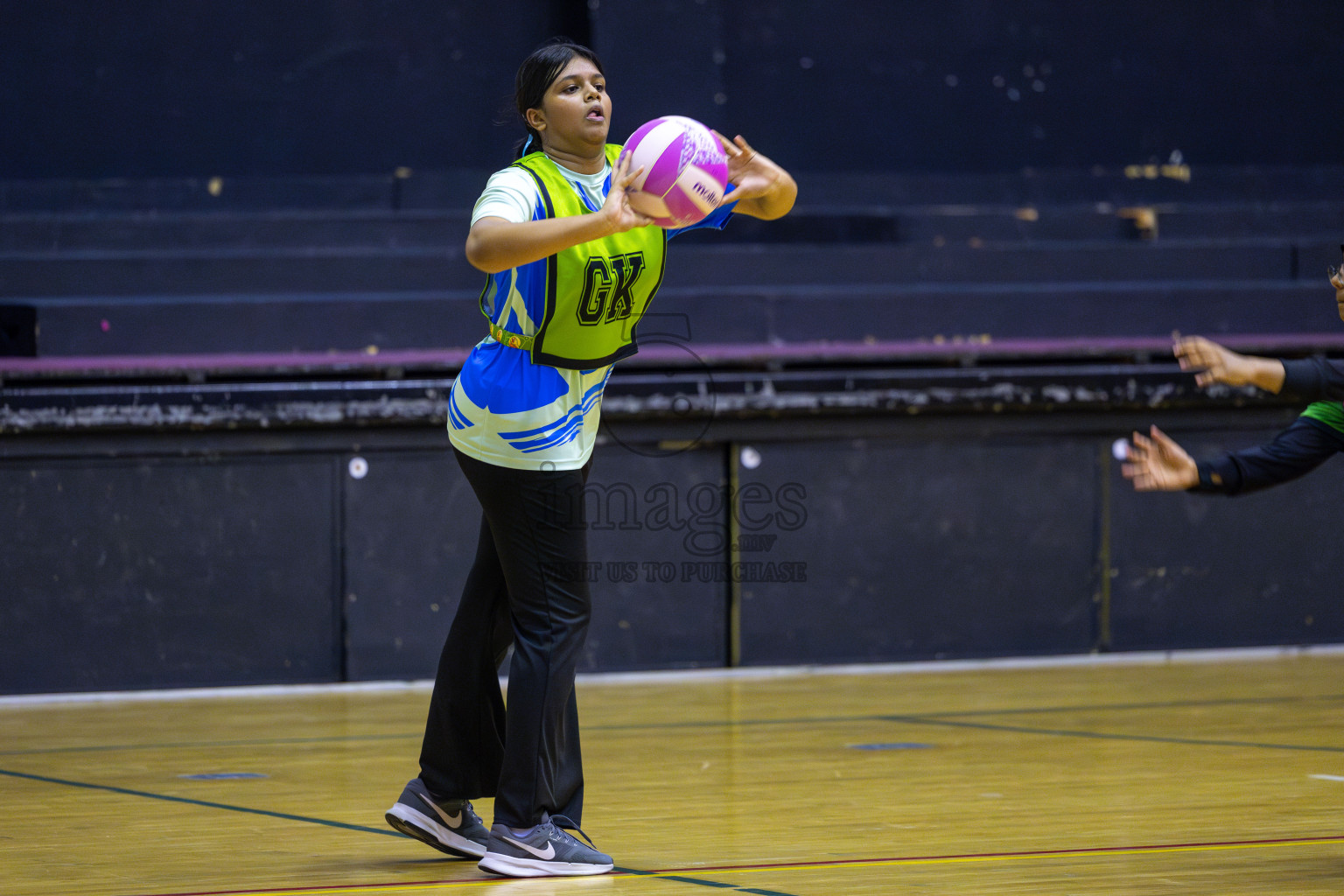 Club Green Streets vs United Unity SC in Day 6 of 24th Milo Netball Association Championship held in Social Center at Male', Maldives on Saturday, 6th September 2025. Photos: Yasna Ahmed / images.mv