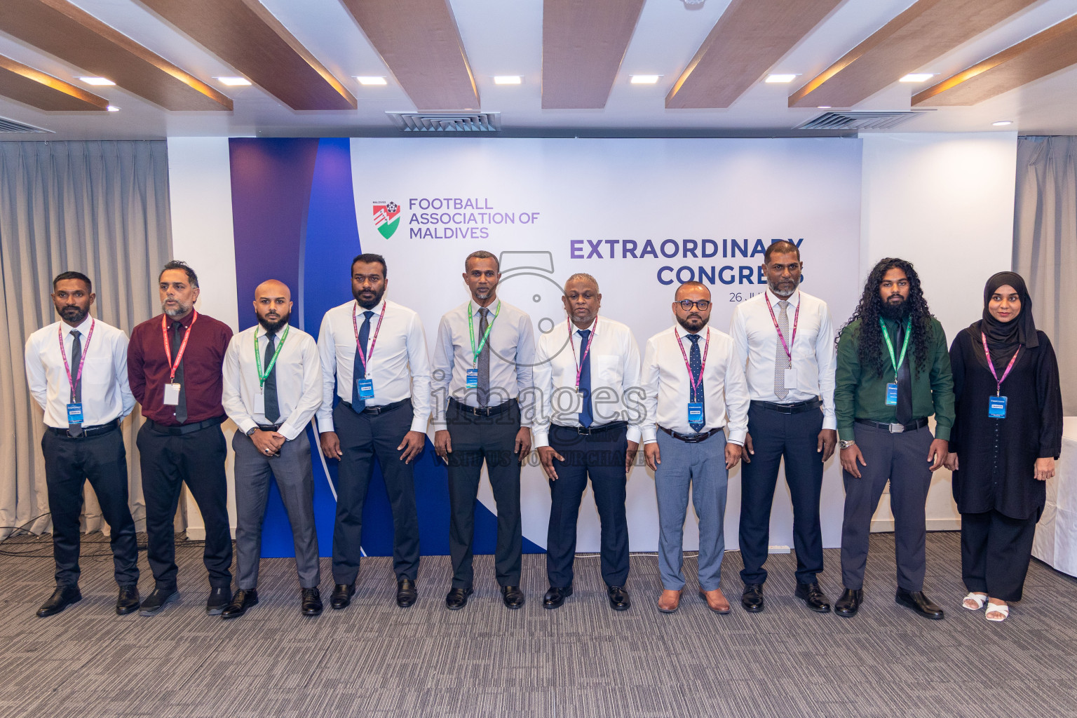 FAM Extraordinary Congress 2025 was held on Saturday, 26th July 2025, in Male', Maldives 
Photos: Mohamed Mahfooz Moosa / images.mv