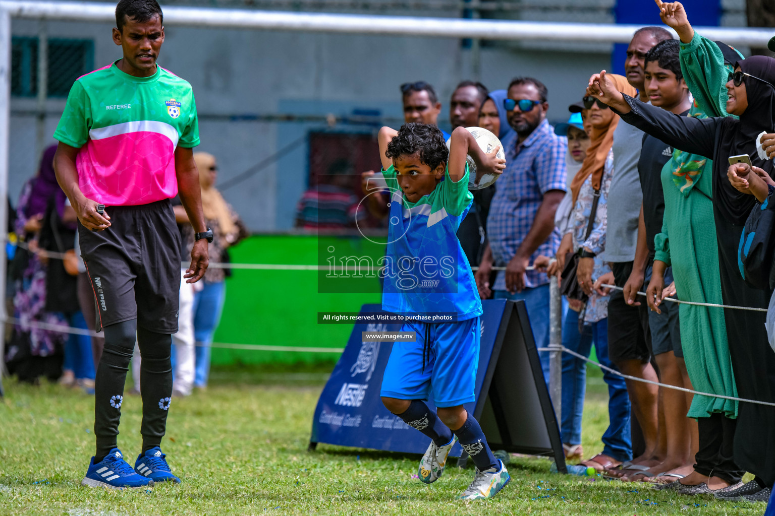 Day 3 of Milo Kids Football Fiesta 2022 was held in Male', Maldives on 21st October 2022. Photos: Nausham Waheed/ images.mv