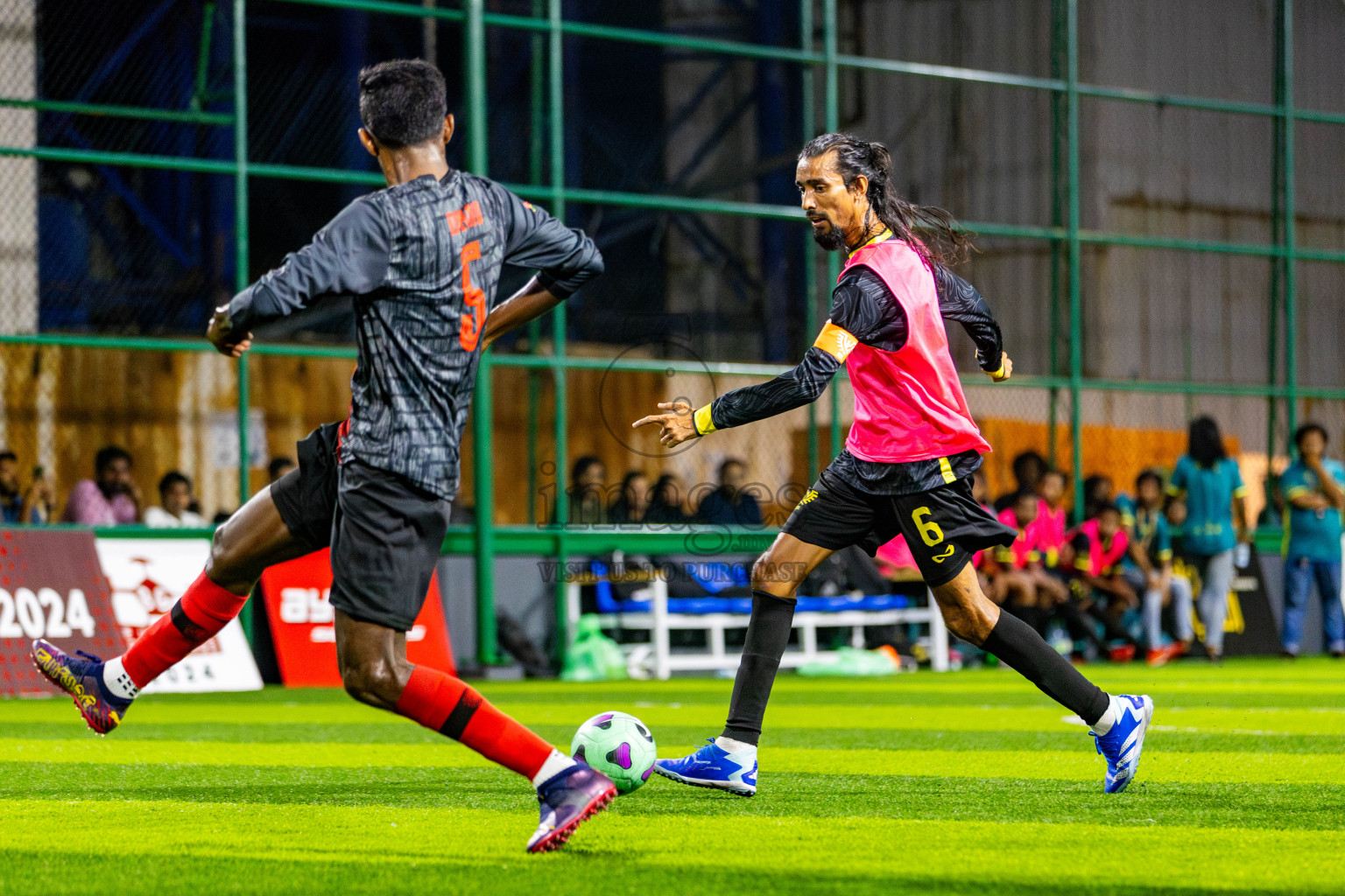 Bows vs RDL in Day 6 of BG Futsal Challenge 2024 was held on Sunday, 17th March 2024, in Male', Maldives Photos: Nausham Waheed / images.mv