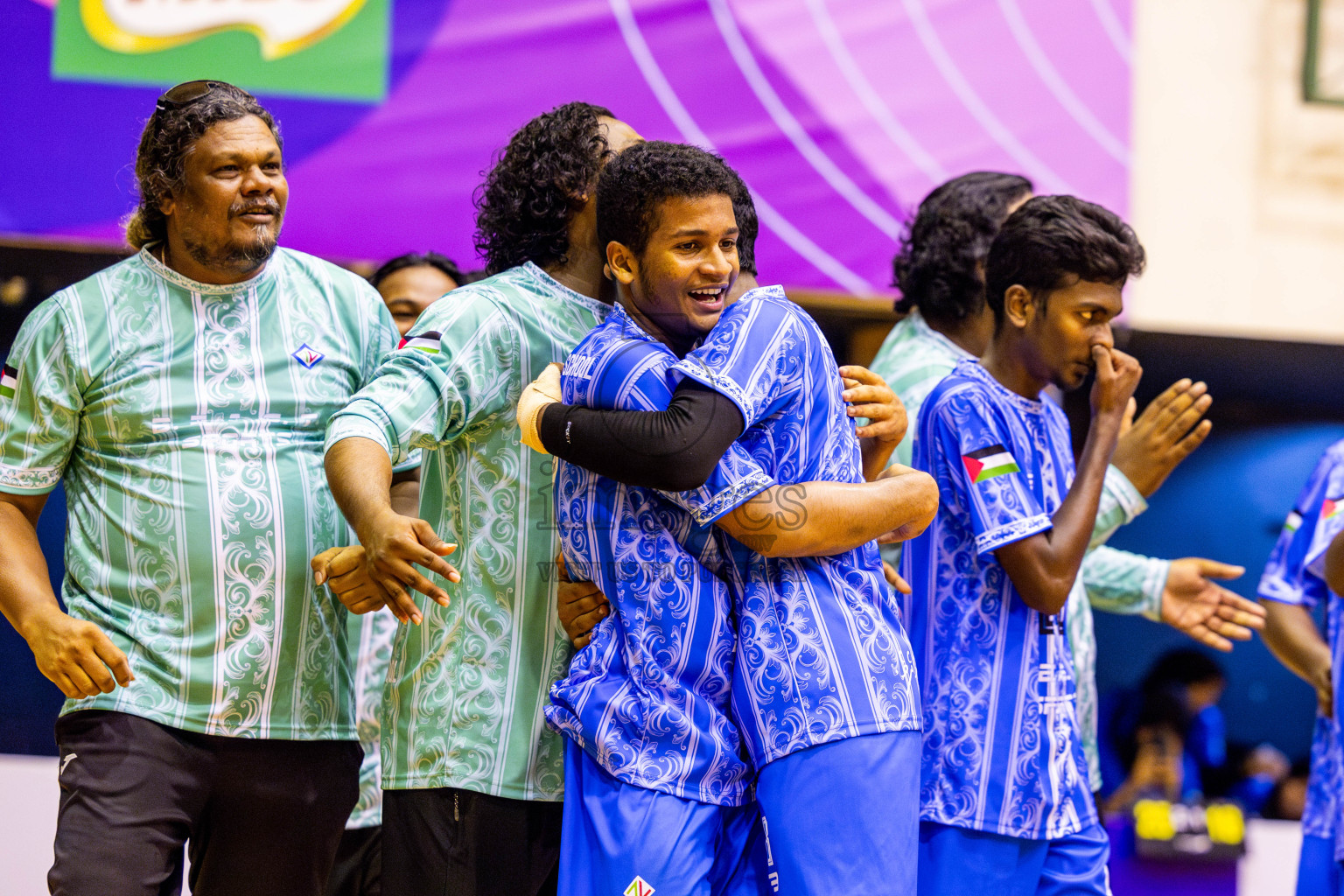 Finals of Interschool Volleyball Tournament 2024 was held in Social Center at Male', Maldives on Friday, 6th December 2024. Photos: Nausham Waheed / images.mv