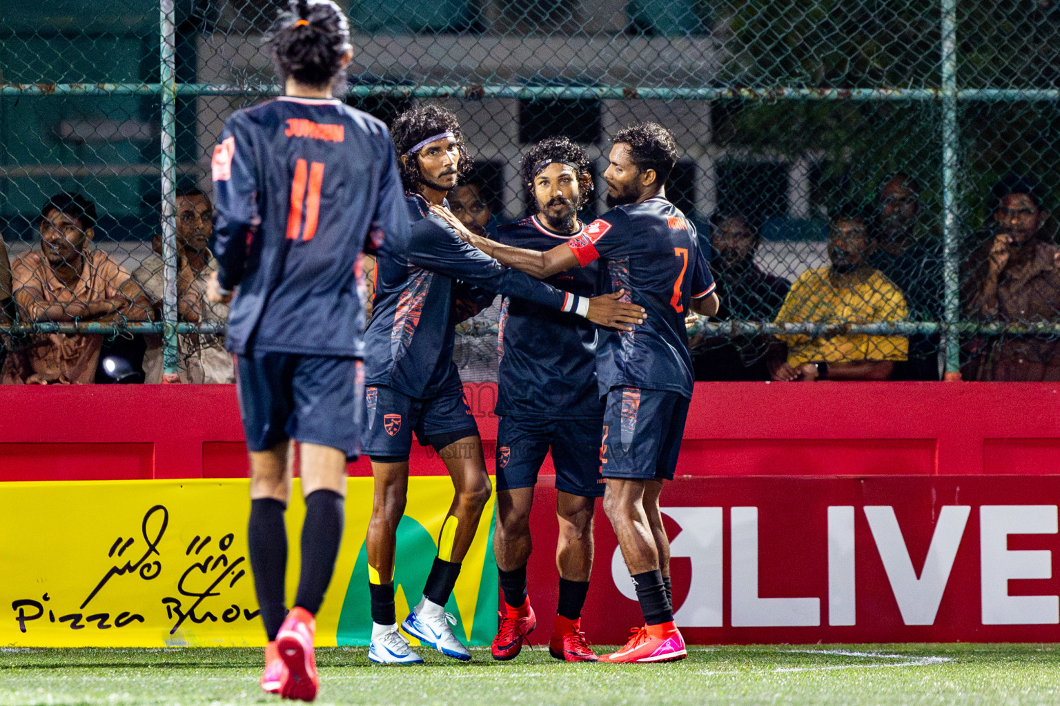 R Inguraidhoo vs Sh Kanditheem in zone round on Day 29 of Golden Futsal Challenge 2025 was held on Sunday , 2nd February 2025, in Hulhumale', Maldives. Photos: Nausham Waheed / images.mv