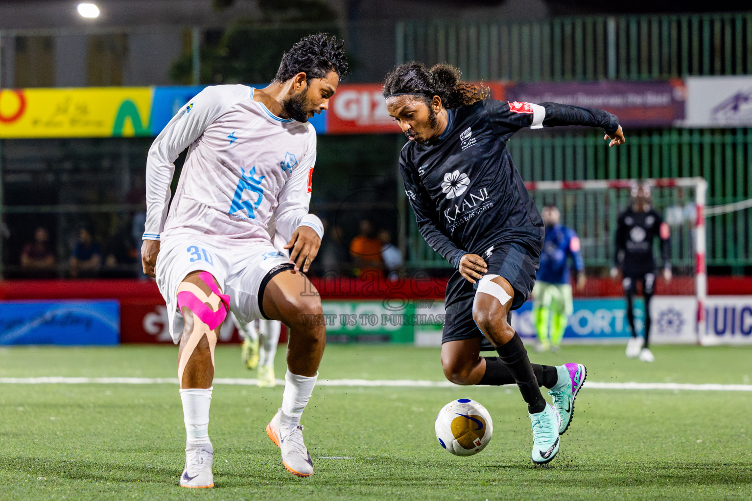 AA Thoddoo vs AA Ukulhas in Day 11 of Golden Futsal Challenge 2025 was held on Wednesday, 15th January 2025, in Hulhumale', Maldives Photos: Nausham Waheed / images.mv