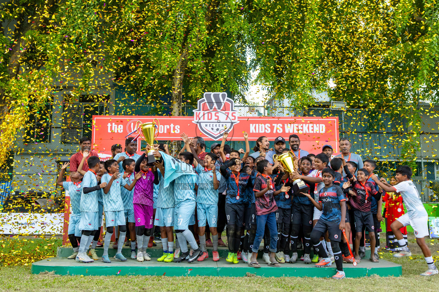 Day 3 of Kids7s Weekend 2025 was held on Sunday, 24th August 2025 in Henveyru Stadium, Male', Maldives. Photos: Mohamed Mahfooz Moosa / images.mv