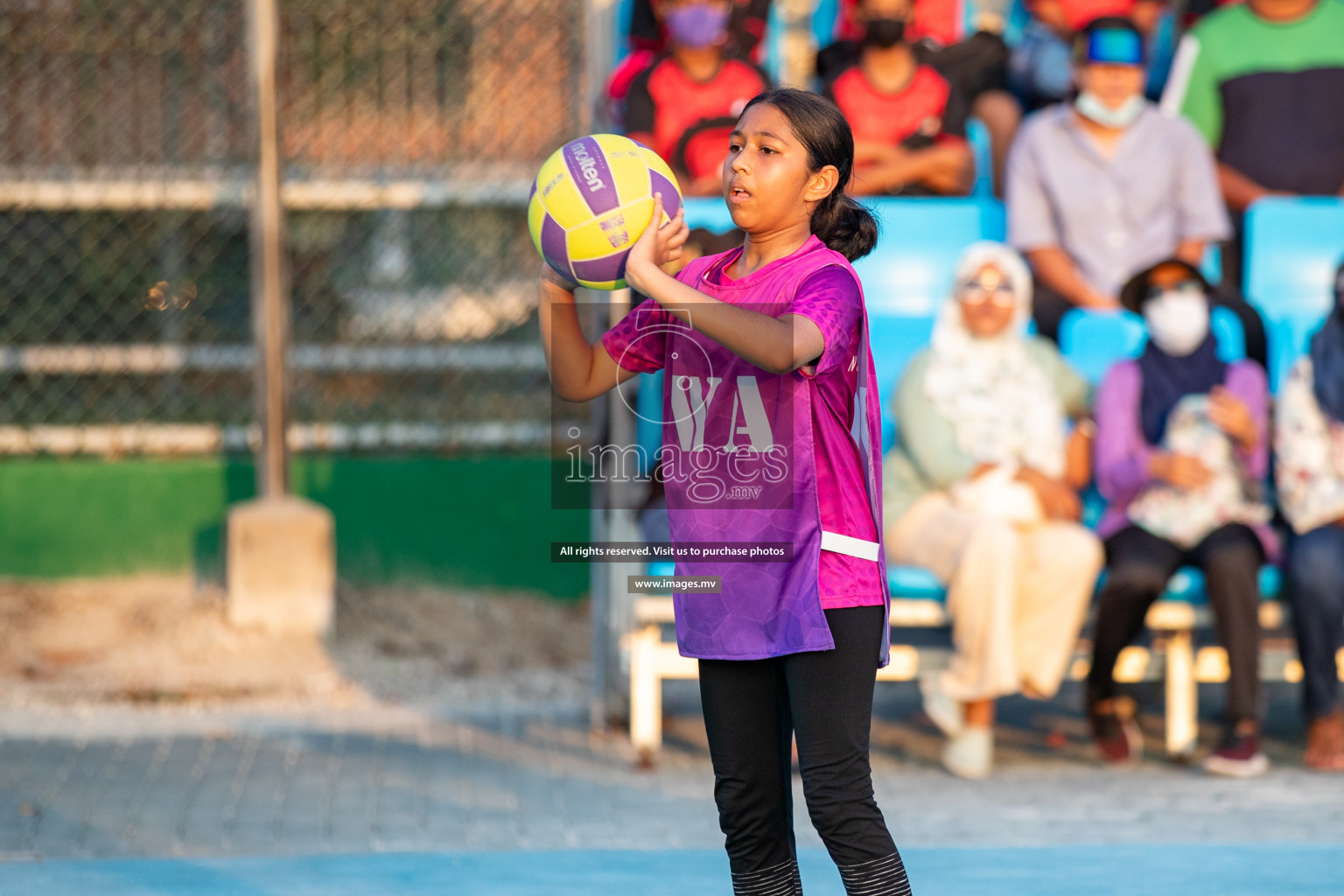 Day 8 of Junior Netball Championship 2022 on 11th March 2022 held in Male', Maldives. Photos by Nausham Waheed & Hassan Simah