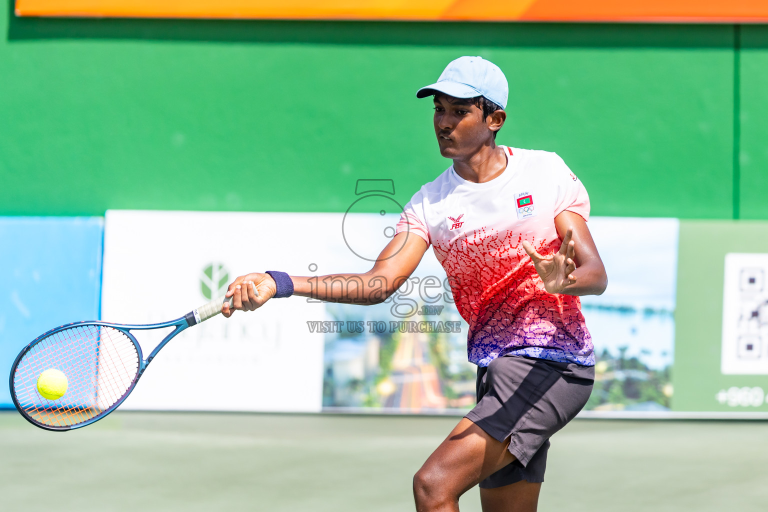 Day 8 of ATF Maldives Junior Open Tennis was held in Male' Tennis Court, Male', Maldives on Thursday, 19th December 2024. Photos: Nausham Waheed/ images.mv