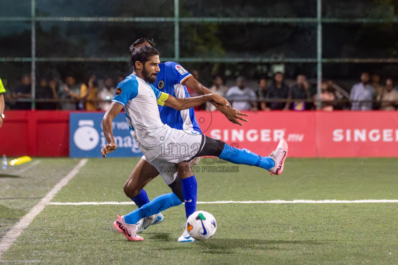 STELCO RC vs Customs RC in Club Maldives Cup 2024 held in Rehendi Futsal Ground, Hulhumale', Maldives on Tuesday, 24th September 2024. 
Photos: Hassan Simah / images.mv