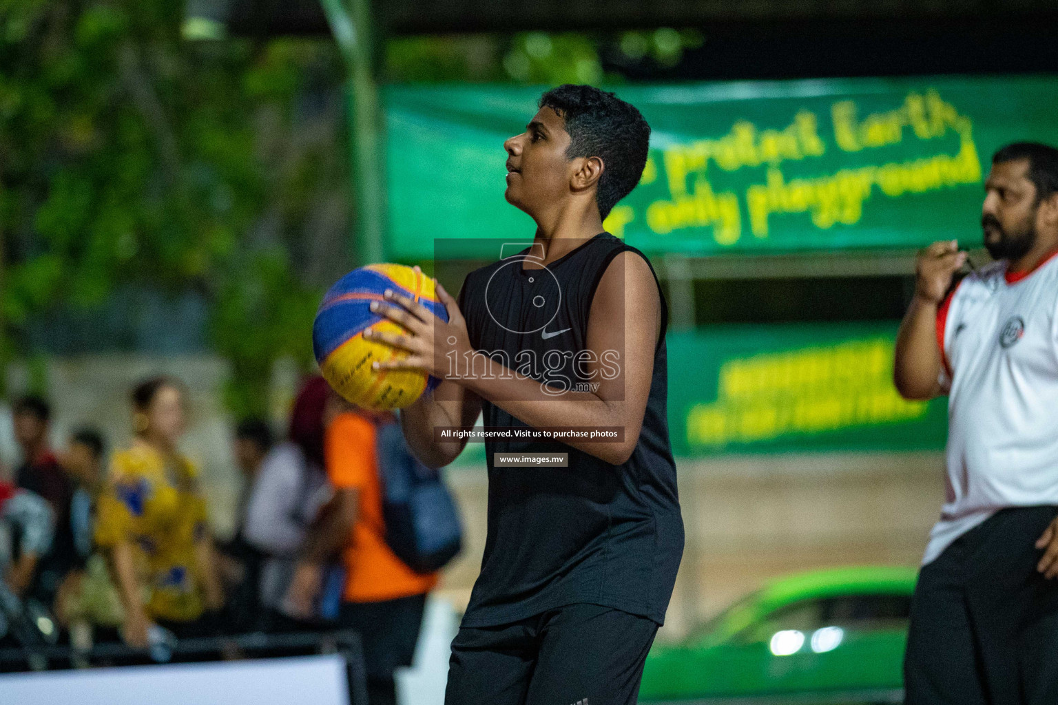 Day3 of Slamdunk by Sosal on 14th April 2023 held in Male'. Photos: Nausham waheed /images.mv