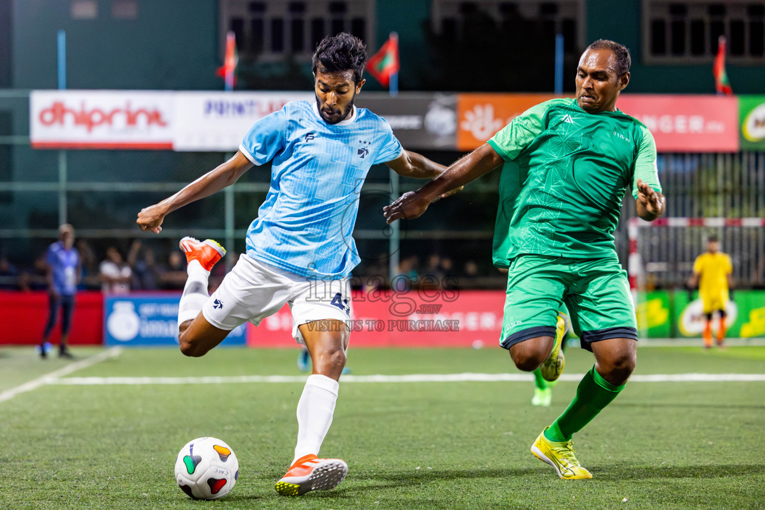 MACL vs BAROS MALDIVES in Club Maldives Cup 2024 held in Rehendi Futsal Ground, Hulhumale', Maldives on Tuesday, 1st October 2024. Photos: Nausham Waheed / images.mv