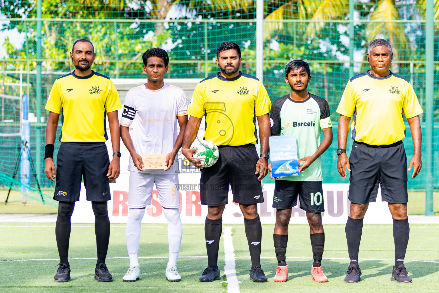 Kuramathi vs Barcelo in Day 6 of Resort League 2025 (Ari Zone) was held on Wednesday, 25th June 2025 in Conrad Maldives Rangali Island, Alif Dhaalu Atoll, Maldives. Photos: Nausham Waheed / images.mv