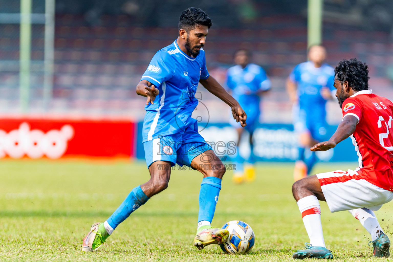 Masodi SC vs Tent SC in the Semi Final of Second Division 2023 in Male' Maldives on Sunday, 11th February 2023. Photos: Nausham Waheed / images.mv