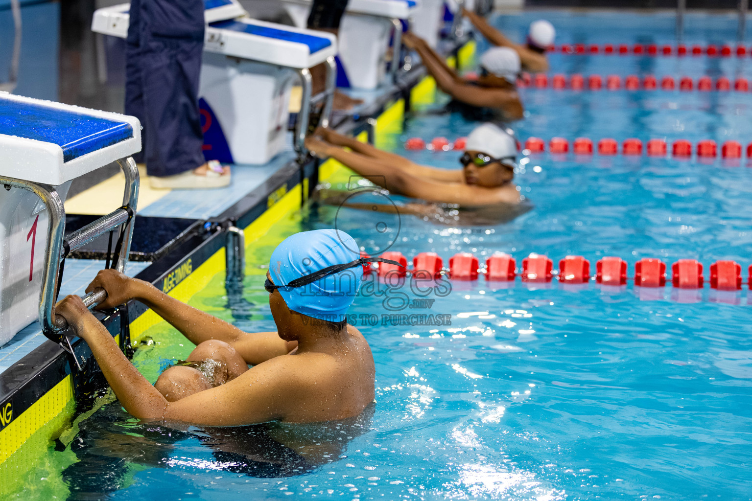 Day 5 of BML 21st Interschool Swimming Competition 2025 was held in Hulhumale' Swimming Pool, Hulhumale', Maldives on Wednesday, 15th October 2025. 
Photos: Hassan Simah / images.mv