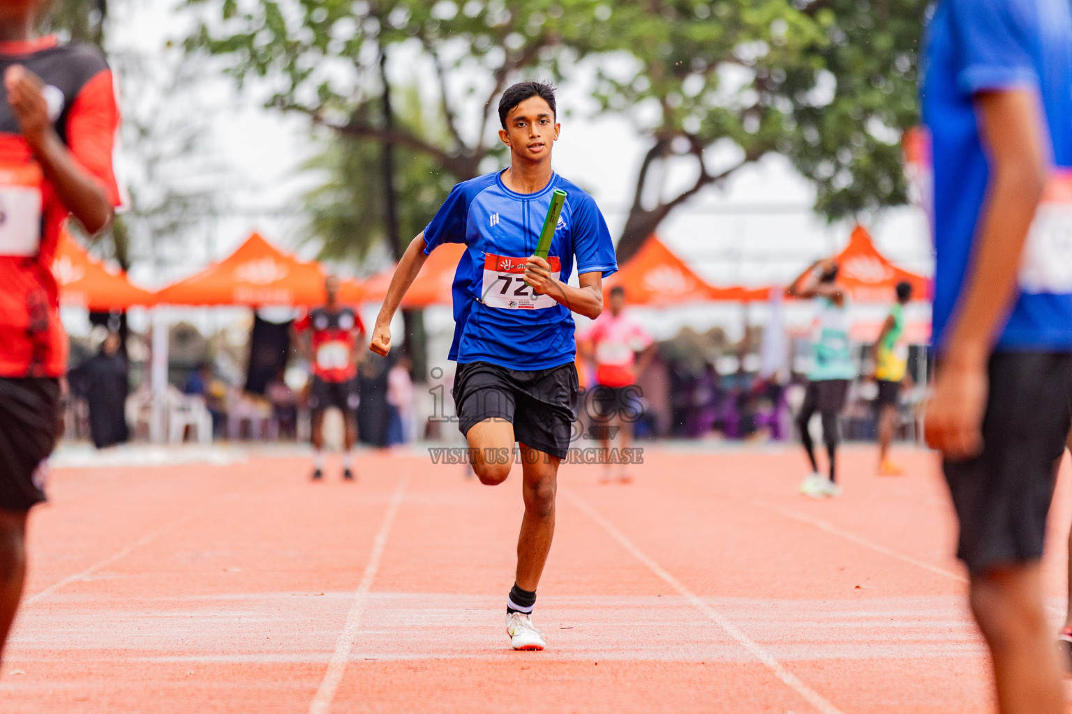 Day 6 of Inter-school Athletics Championship 2025 held in Ekuveni Synthetic Track, Male', Maldives on Sunday, 12th October 2025. Photos by: Areef Adam / Images.mv