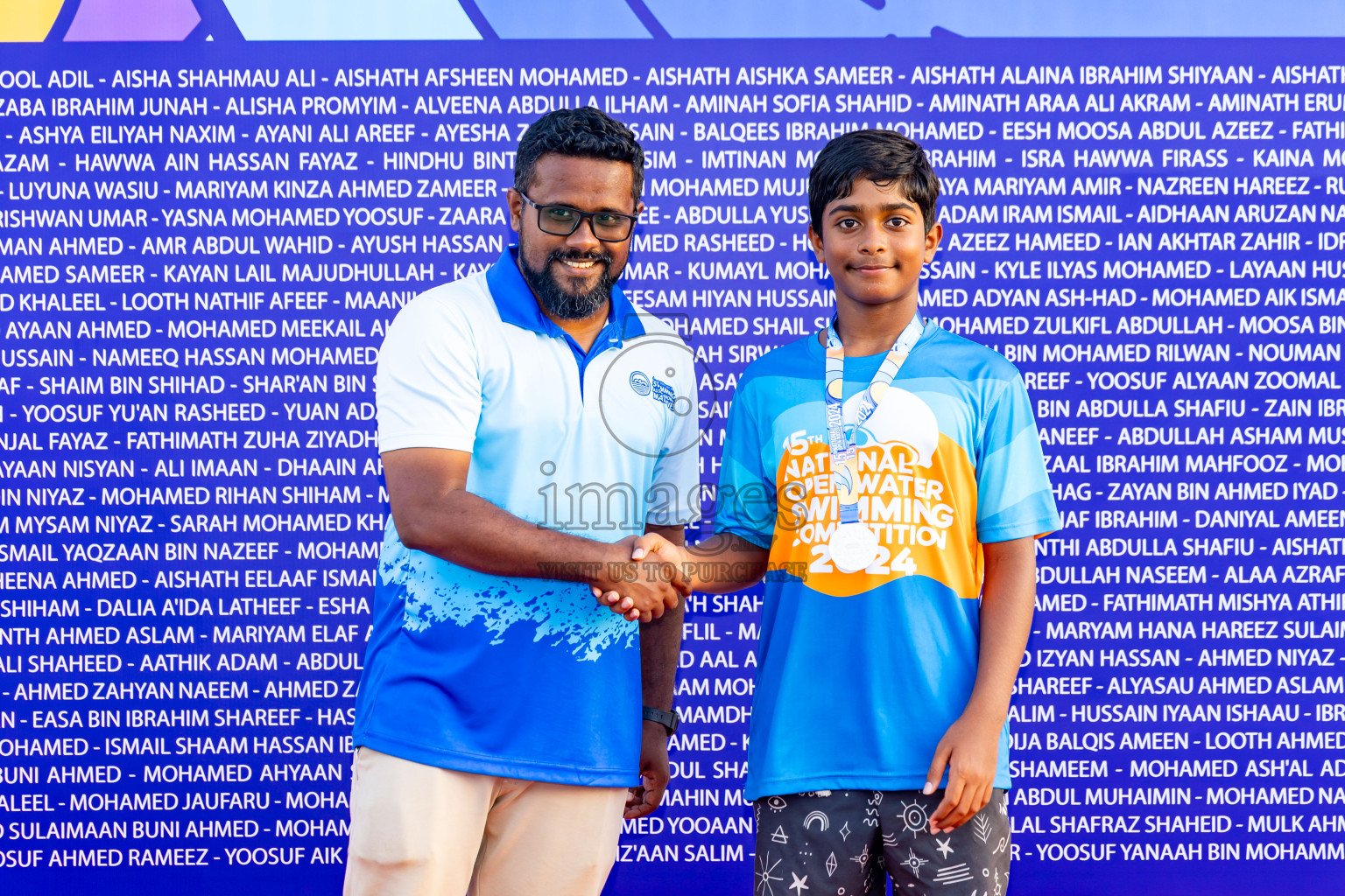 15th National Open Water Swimming Competition 2024 held in Kudagiri Picnic Island, Maldives on Saturday, 28th September 2024. Photos: Nausham Waheed / images.mv