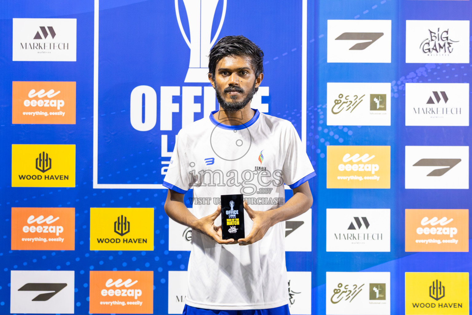 Fenaka vs MIB in Day 6 of Office League 2025 was held on Monday, 21st April 2025 in Hulhumale', Maldives. Photos: Ismail Thoriq / images.mv