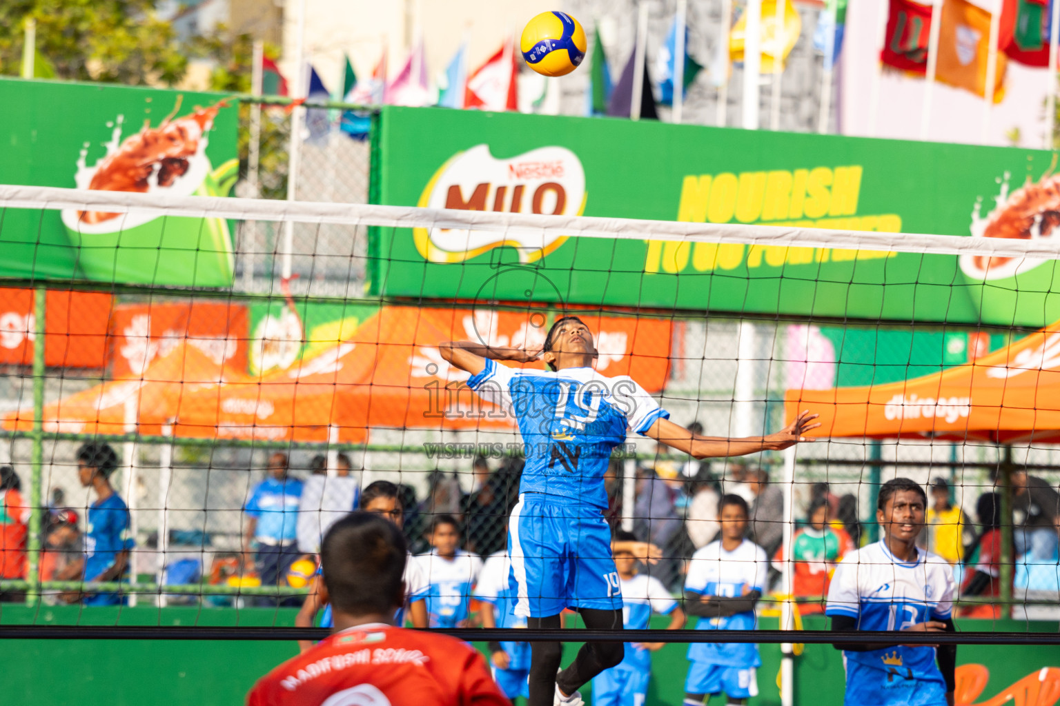 Day 10 of Interschool Volleyball Tournament 2024 was held in Ekuveni Volleyball Court at Male', Maldives on Sunday, 1st December 2024.
Photos: Ismail Thoriq / images.mv