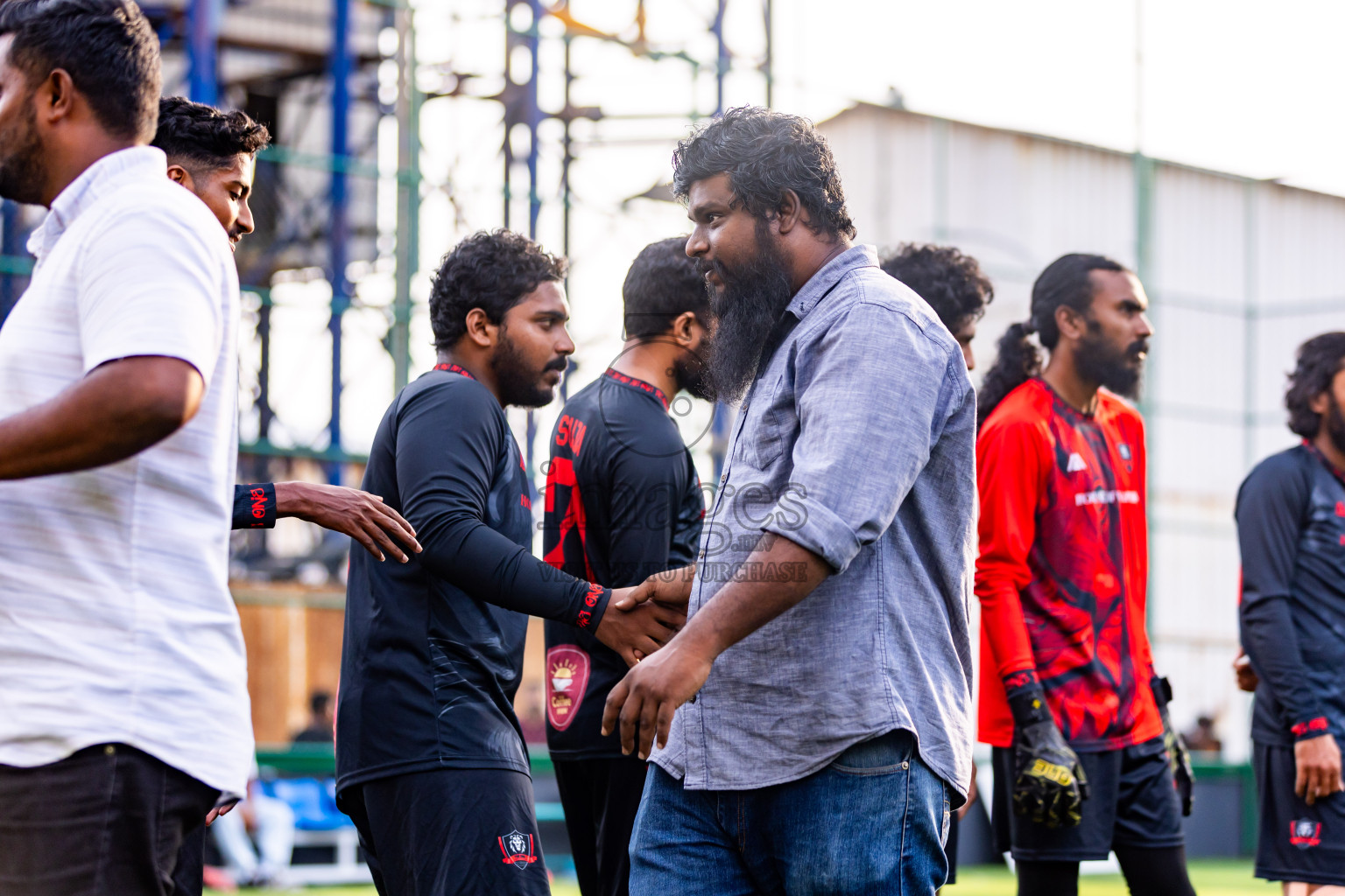 The One vs Fasthari SC in Day 15 of BG Futsal Challenge 2024 was held on Tuesday, 26th March 2024, in Male', Maldives Photos: Nausham Waheed / images.mv