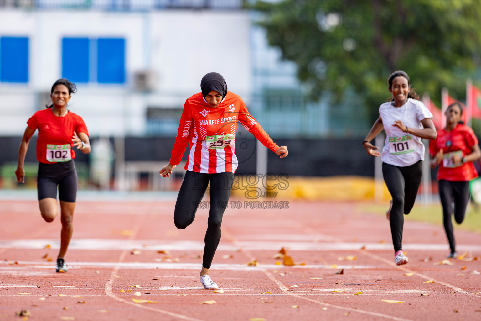 Day 2 of 12th Milo Association Championships was held in Ekuveni Track at Male', Maldives on Friday, 25th April 2025. 
Photos: Hassan Simah / images.mv