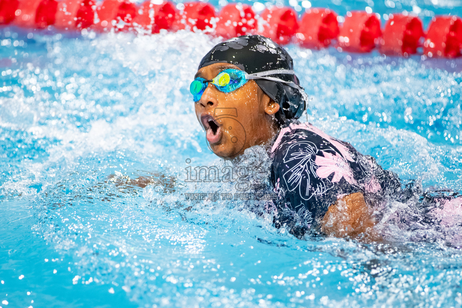 Day 3 of BML 6th National Kids Swimming Kids Festival 2025 held in Hulhumale', Maldives on Wednesday, 5th November 2024. 

Photos: Hassan Simah / images.mv