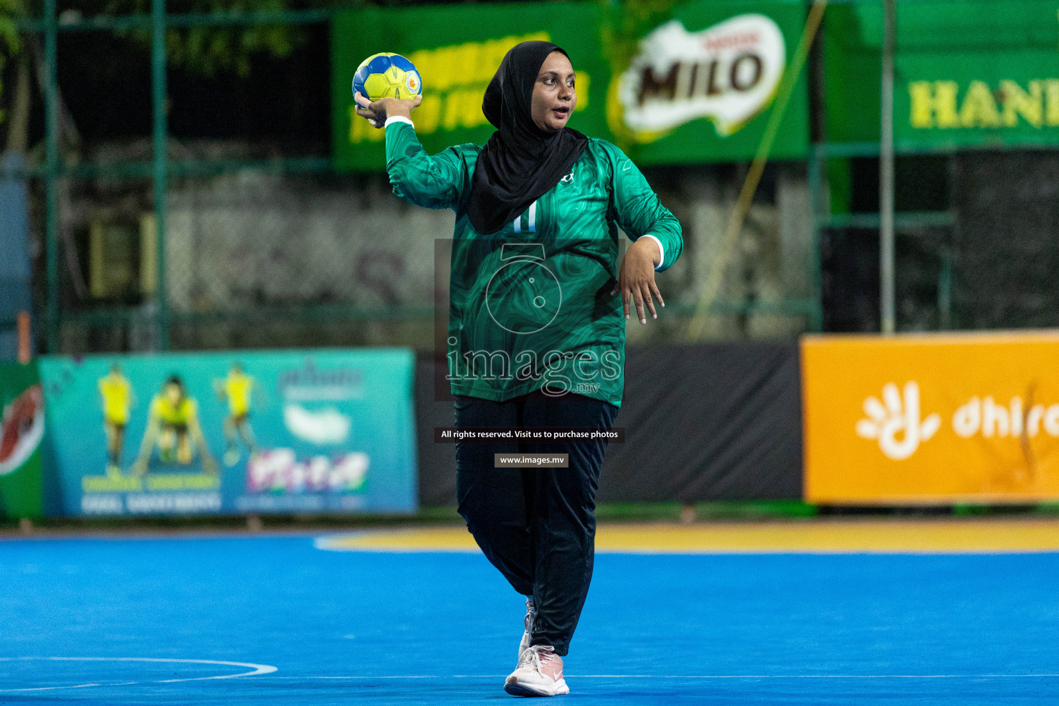 Day 1 of 7th Inter-Office/Company Handball Tournament 2023, held in Handball ground, Male', Maldives on Friday, 16th September 2023 Photos: Nausham Waheed/ Images.mv