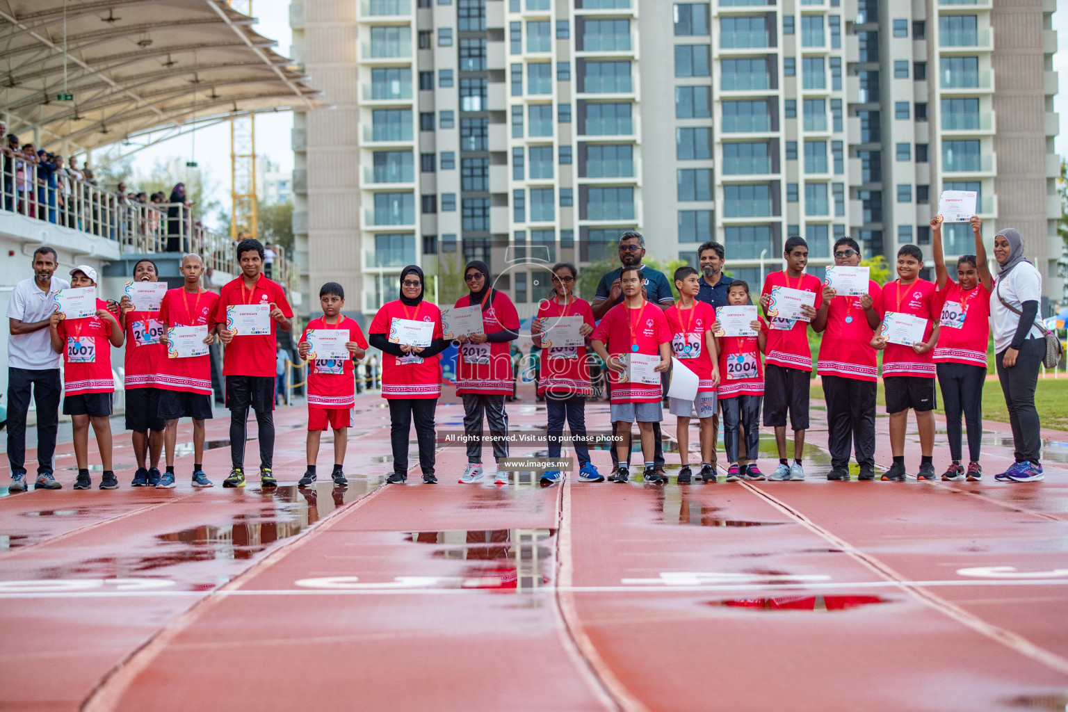 Day one of Inter School Athletics Championship 2023 was held at Hulhumale' Running Track at Hulhumale', Maldives on Saturday, 14th May 2023. Photos: Nausham Waheed / images.mv