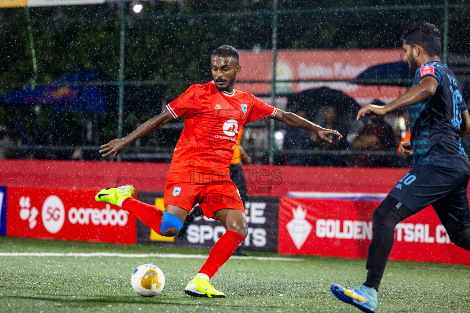 Th Buruni vs Th Gaadhiffushi in Day 18 of Golden Futsal Challenge 2025 was held on Wednesday, 22nd January 2025, in Hulhumale', Maldives. Photos: Nausham Waheed / images.mv
