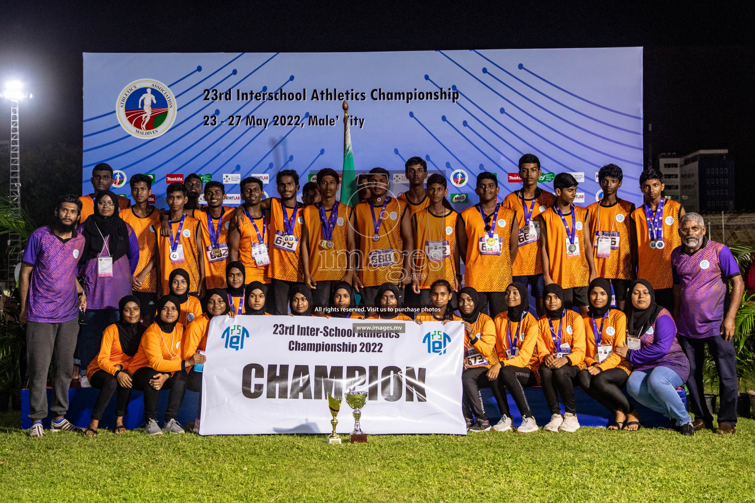 Day 5 of Inter-School Athletics Championship held in Male', Maldives on 27th May 2022. Photos by:Maanish / images.mv