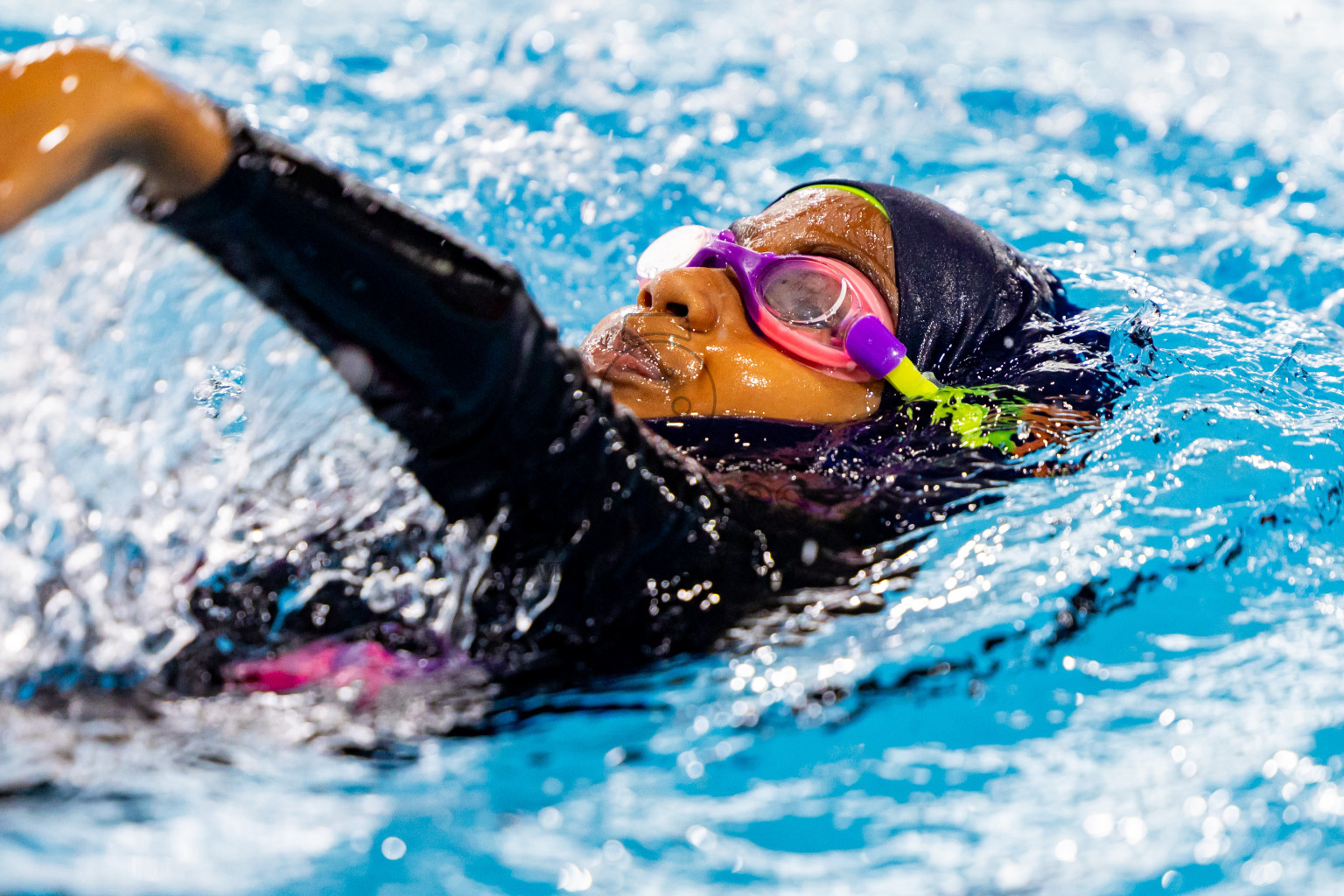 Day 5 of BML 5th National Swimming Kids Festival 2024 held in Hulhumale', Maldives on Friday, 22nd November 2024. Photos: Nausham Waheed / images.mv