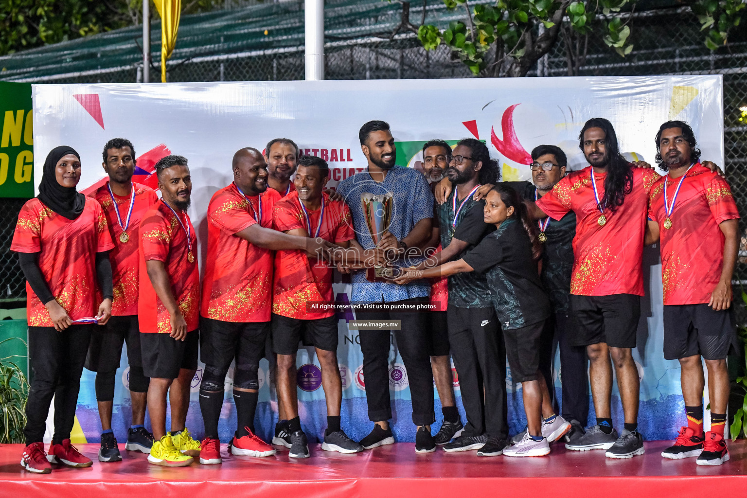 Final of Inter-School Parents Netball Tournament was held in Male', Maldives on 4th December 2022. Photos: Nausham Waheed / images.mv